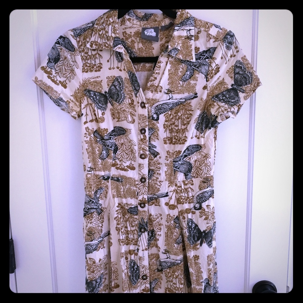 Anthropologie Alary shirt dress size 4